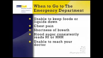 When to Go to the Emergency Room